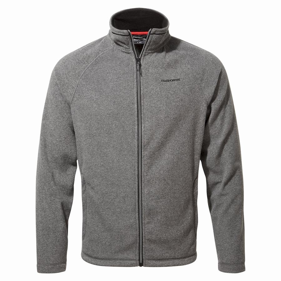 Black Craghoppers Corey Men's Sweaters | STR642YV