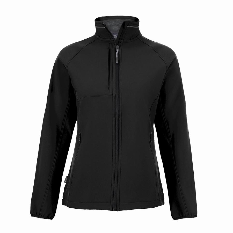 Black Craghoppers Expert Basecamp Softshell Women's Jackets | EPR4382PI