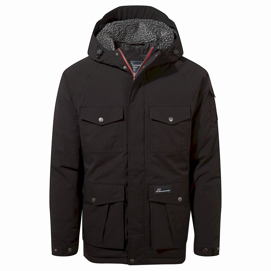 Black Craghoppers Waverley Thermic Men's Jackets | HLM134VG