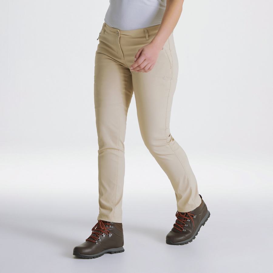 Brown Craghoppers Kiwi Pro II Women's Trousers | GWC8075DH