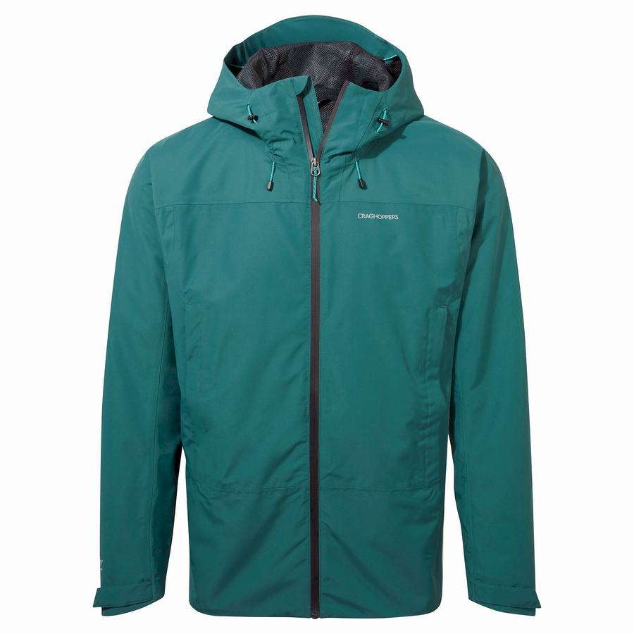 Green Craghoppers Creevey Men's Jackets | WYL4771OS