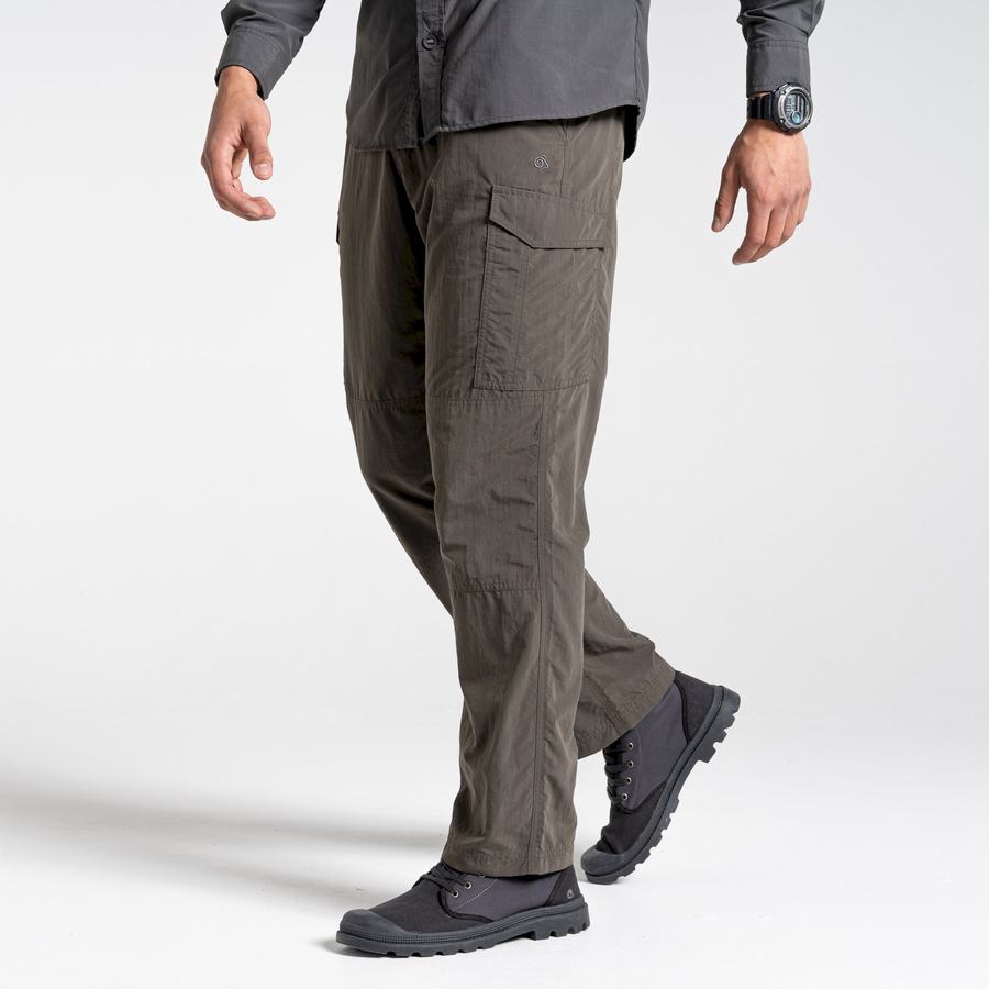 Green Craghoppers NosiLife Cargo II Men's Trousers | EGH926VR