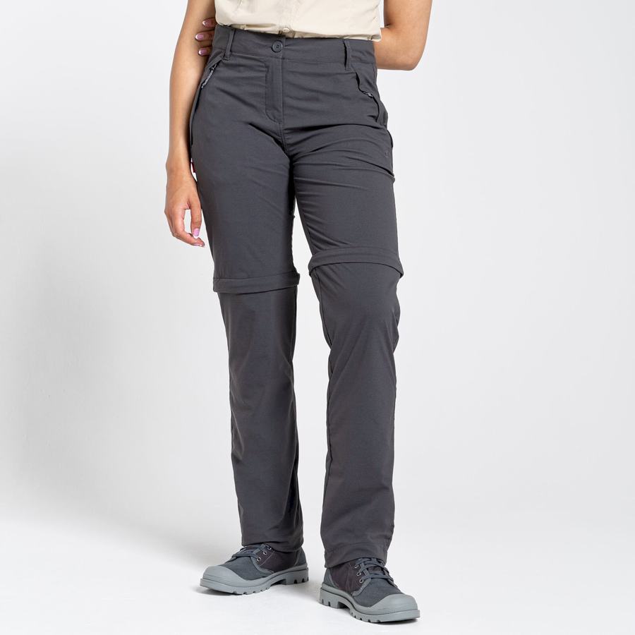 Grey Craghoppers NosiLife Pro II Women's Trousers | UEV8289VI