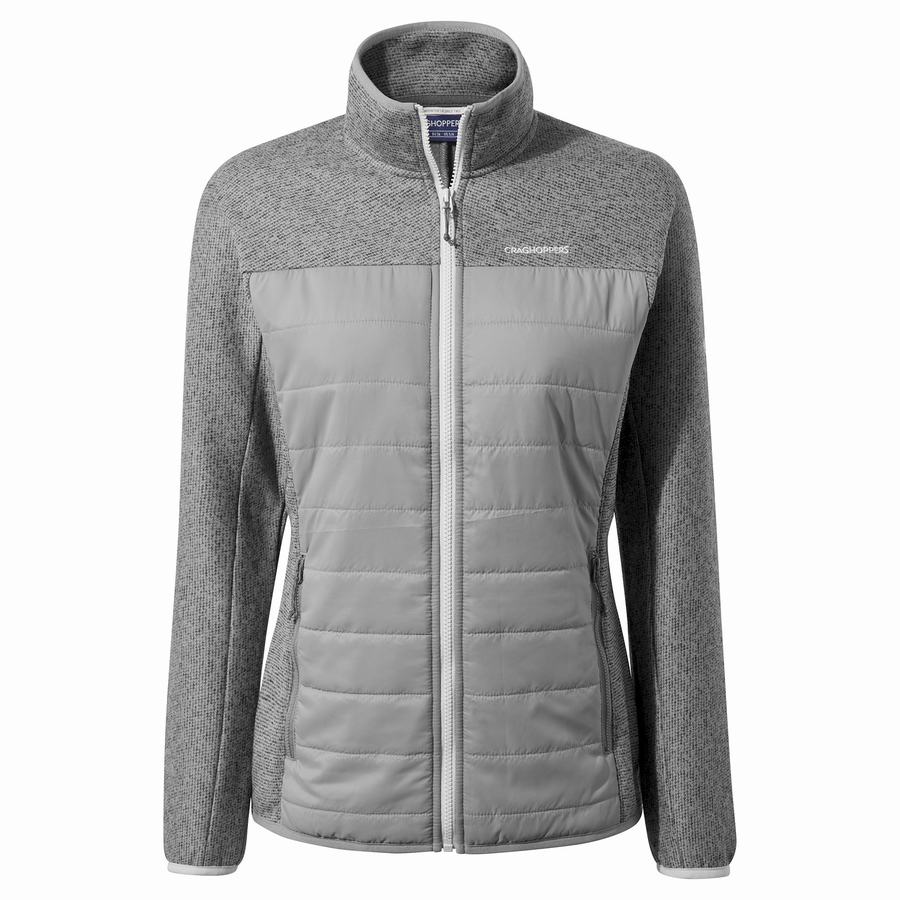 Grey Craghoppers Regina Hybrid Women's Jackets | DIY401KS