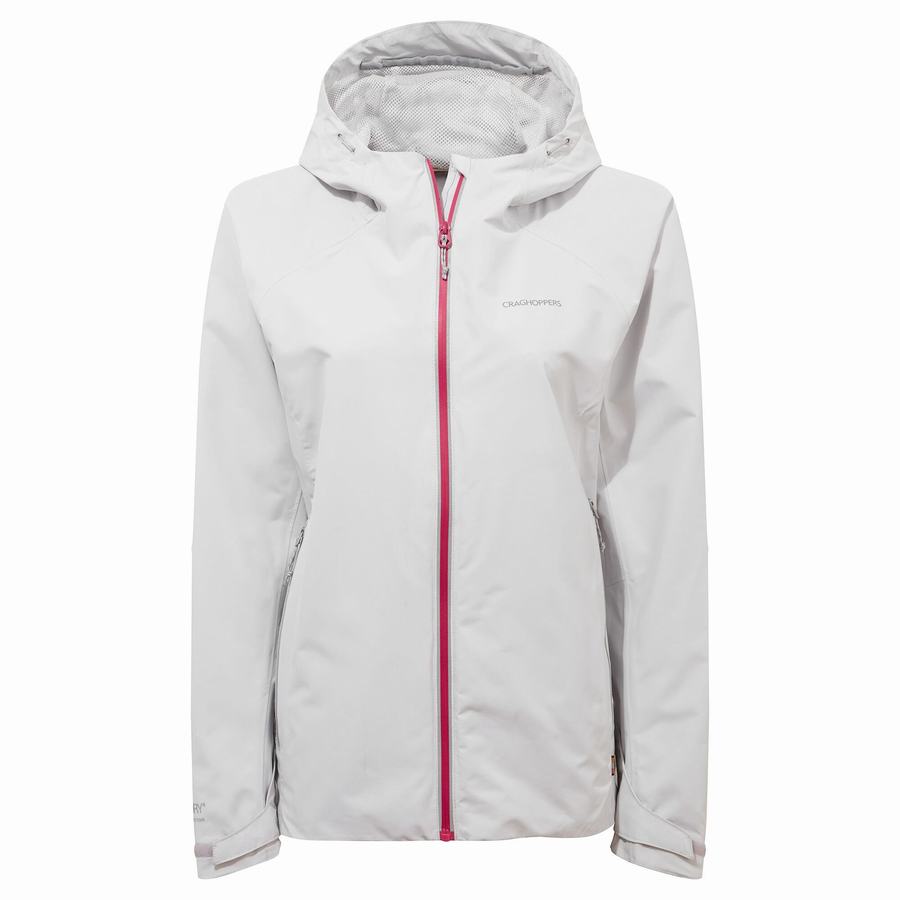 Grey Craghoppers Waterproof Atlas Women's Jackets | UZQ1039PG