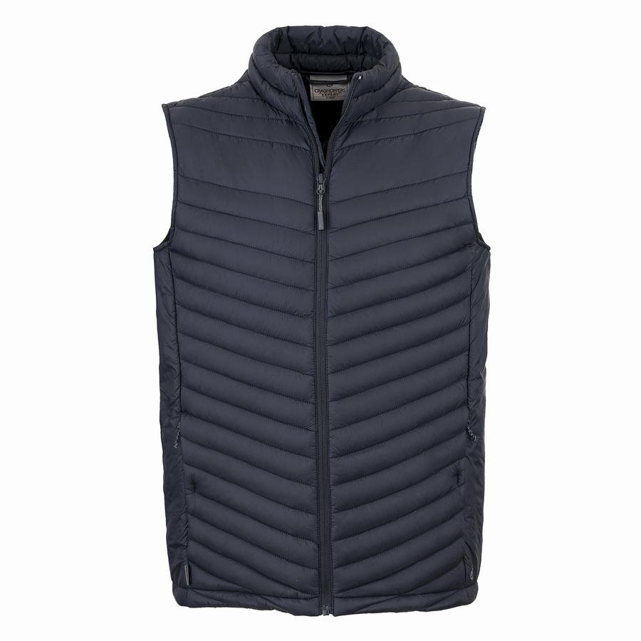 Navy Craghoppers Expert Expolite Thermal Vest Men's Gilets | TYN2711FC