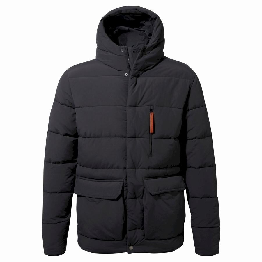 Navy Craghoppers Insulated Cromarty Men's Jackets | FFZ1489DD