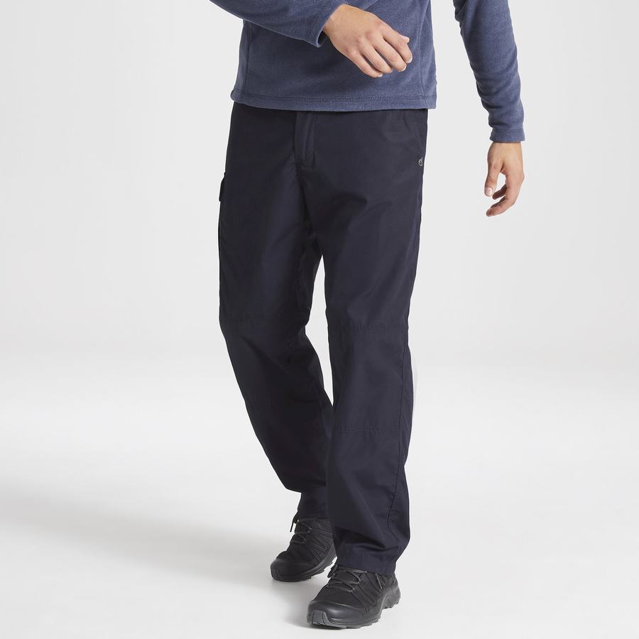 Navy Craghoppers Kiwi Classic Men's Trousers | VTO5092DA