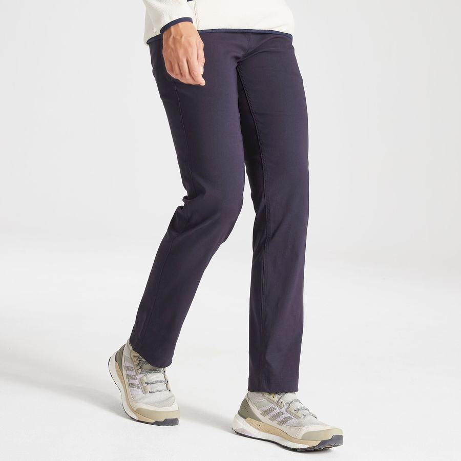 Navy Craghoppers Kiwi Pro II Women's Trousers | LAZ8216VH