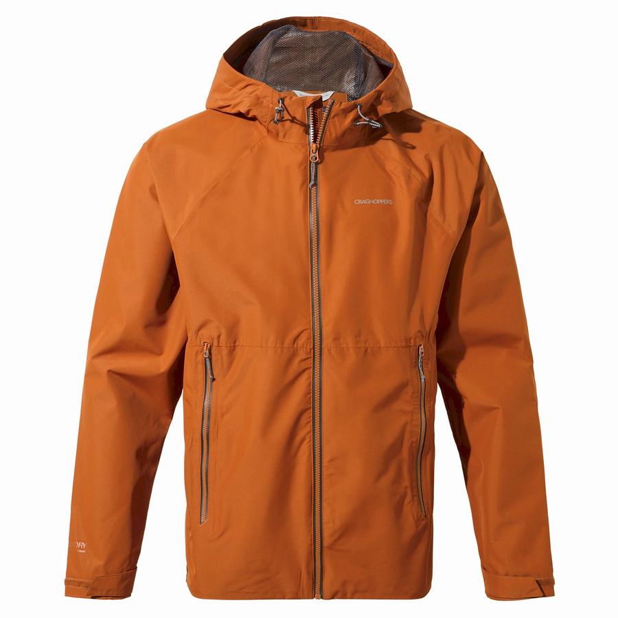 Orange Craghoppers Sebastian Men's Jackets | LKS8731AV