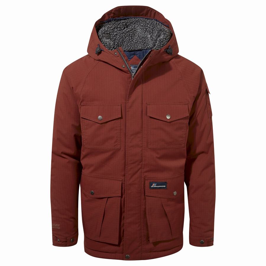 Red Craghoppers Waverley Thermic Men's Jackets | NZT3692JV