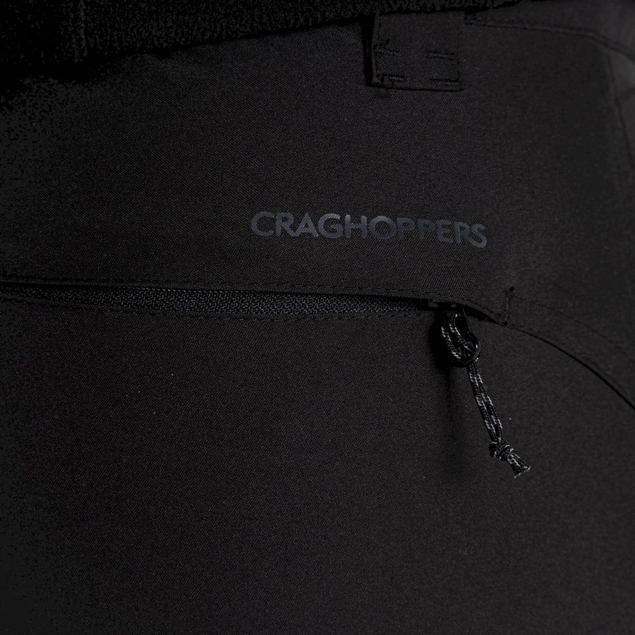 Black Craghoppers Airedale II Waterproof Women's Trousers | QFH4850QC