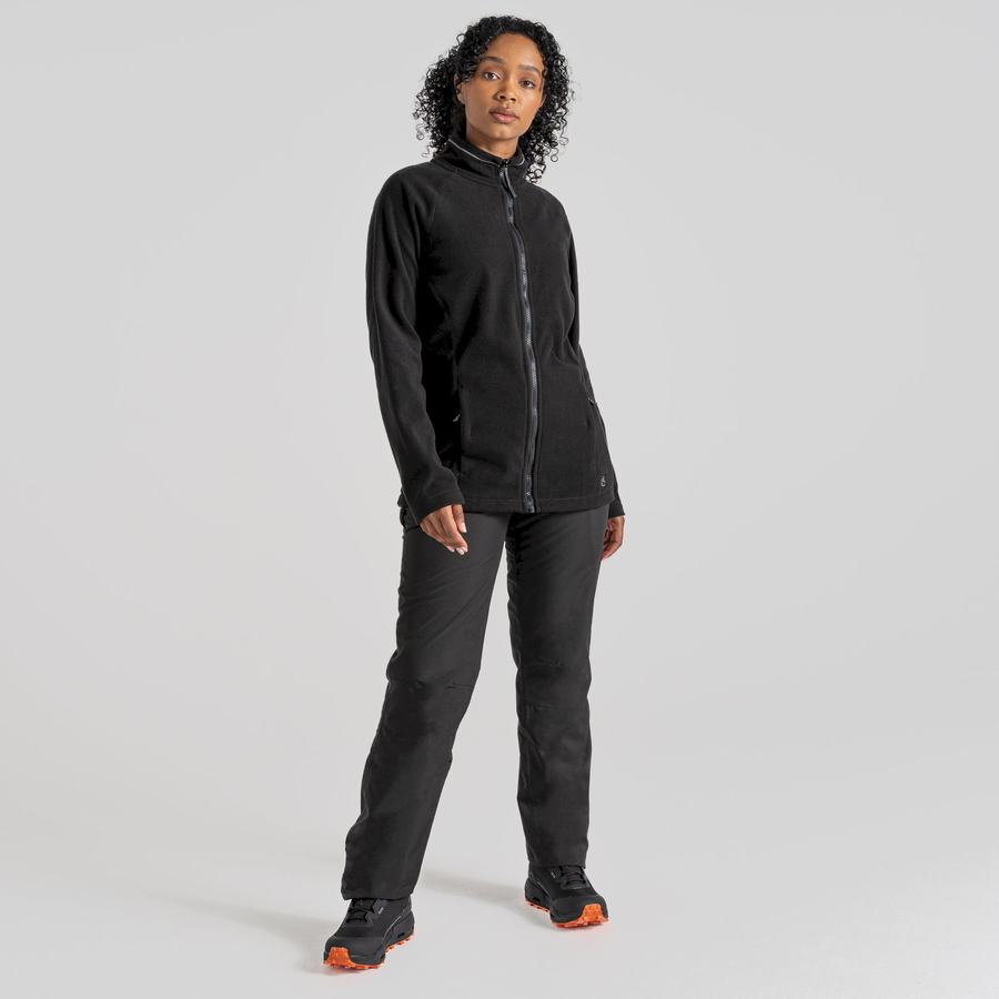 Black Craghoppers Aysgarth II Thermo Waterproof Women's Trousers | PSL623XZ