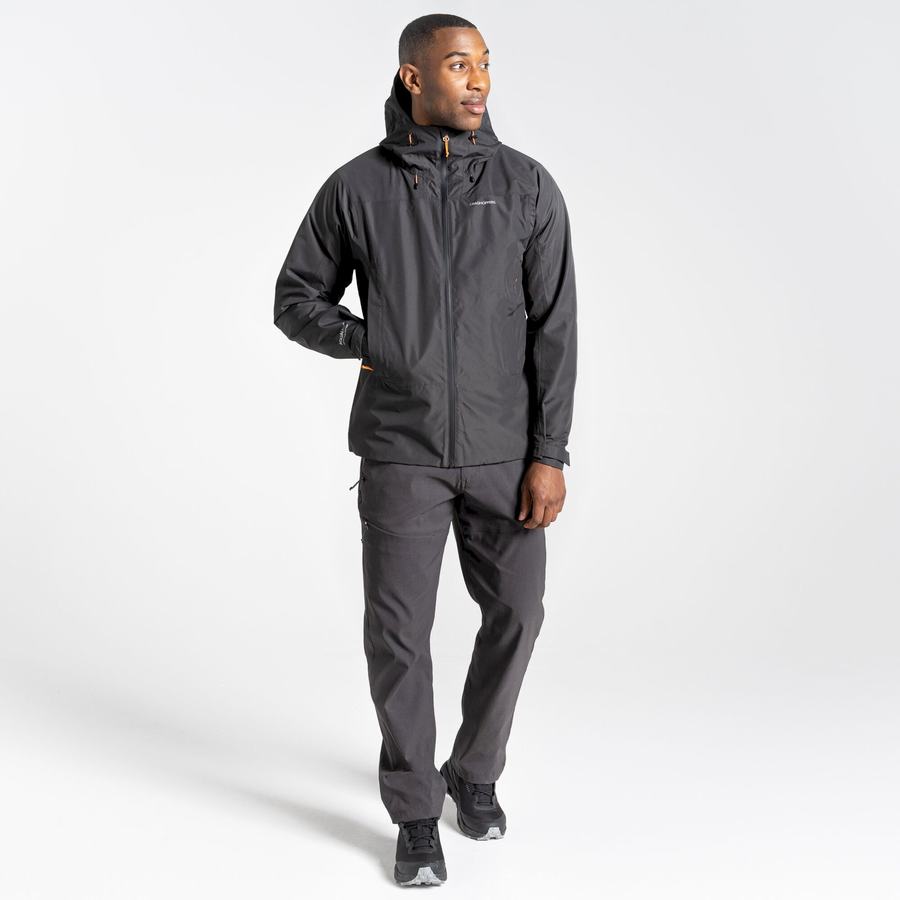 Black Craghoppers Creevey Men's Jackets | ACN427QZ