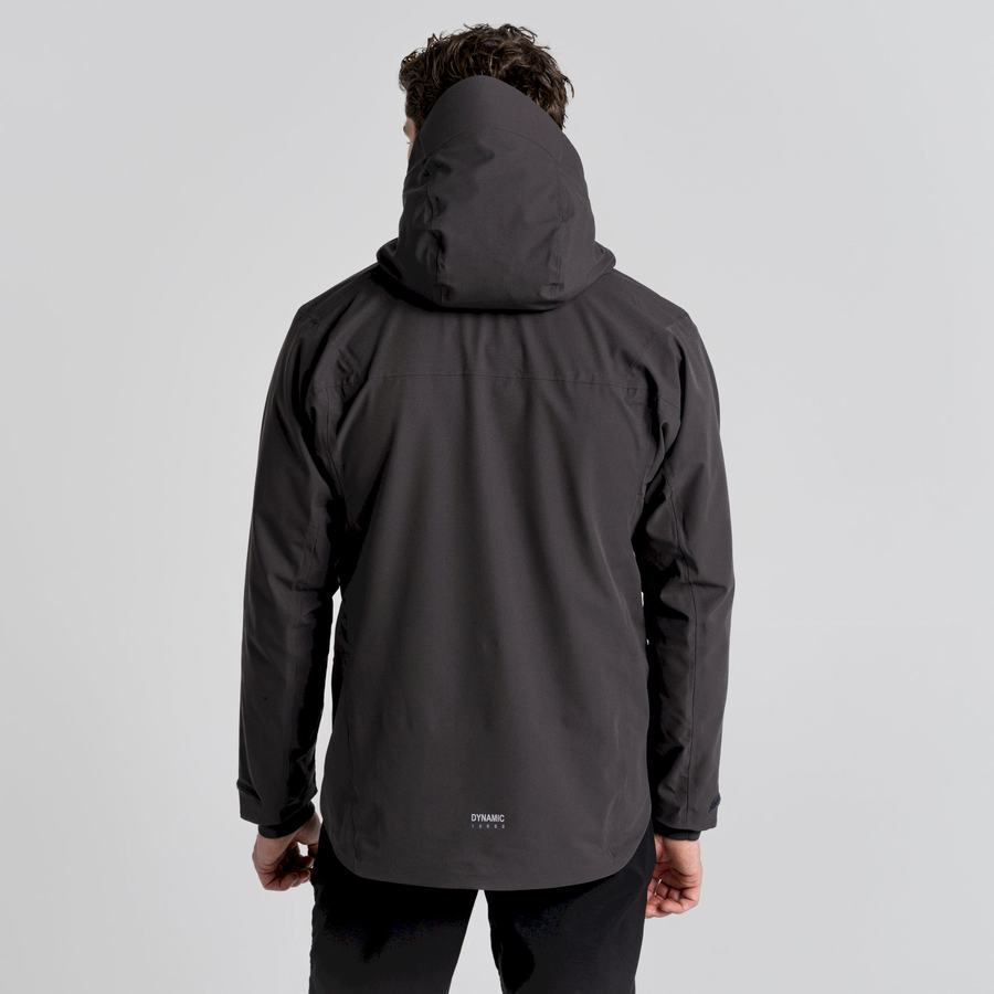 Black Craghoppers Dynamic Pro Men's Jackets | YZV8182IU