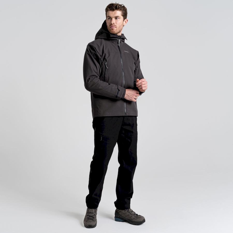 Black Craghoppers Dynamic Pro Men's Jackets | YZV8182IU