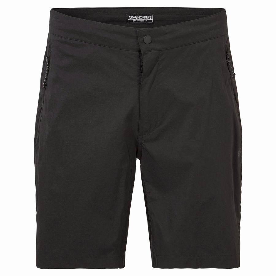 Black Craghoppers Dynamic Pro Men's Shorts | VSS7076NL