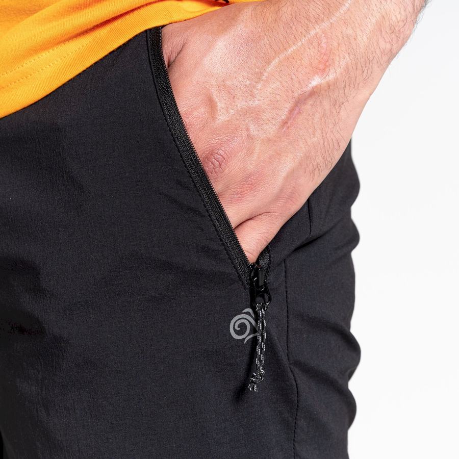 Black Craghoppers Dynamic Pro Men's Shorts | VSS7076NL