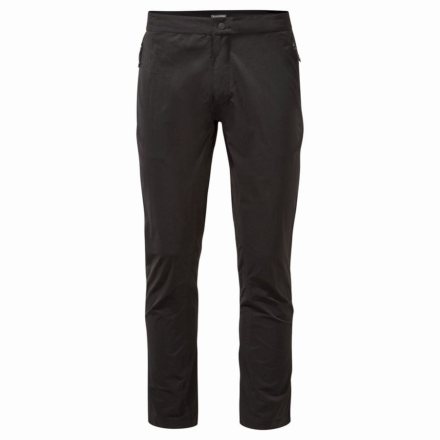 Black Craghoppers Dynamic Pro Men's Trousers | VWG1298FU