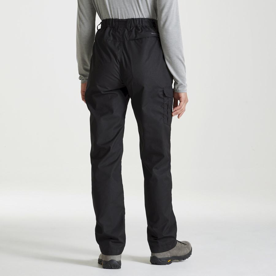 Black Craghoppers Expert Kiwi Women's Trousers | WWG699VW