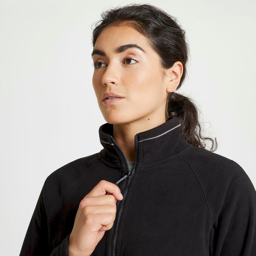 Black Craghoppers Expert Miska 200 Women's Sweaters | GCI6088UZ