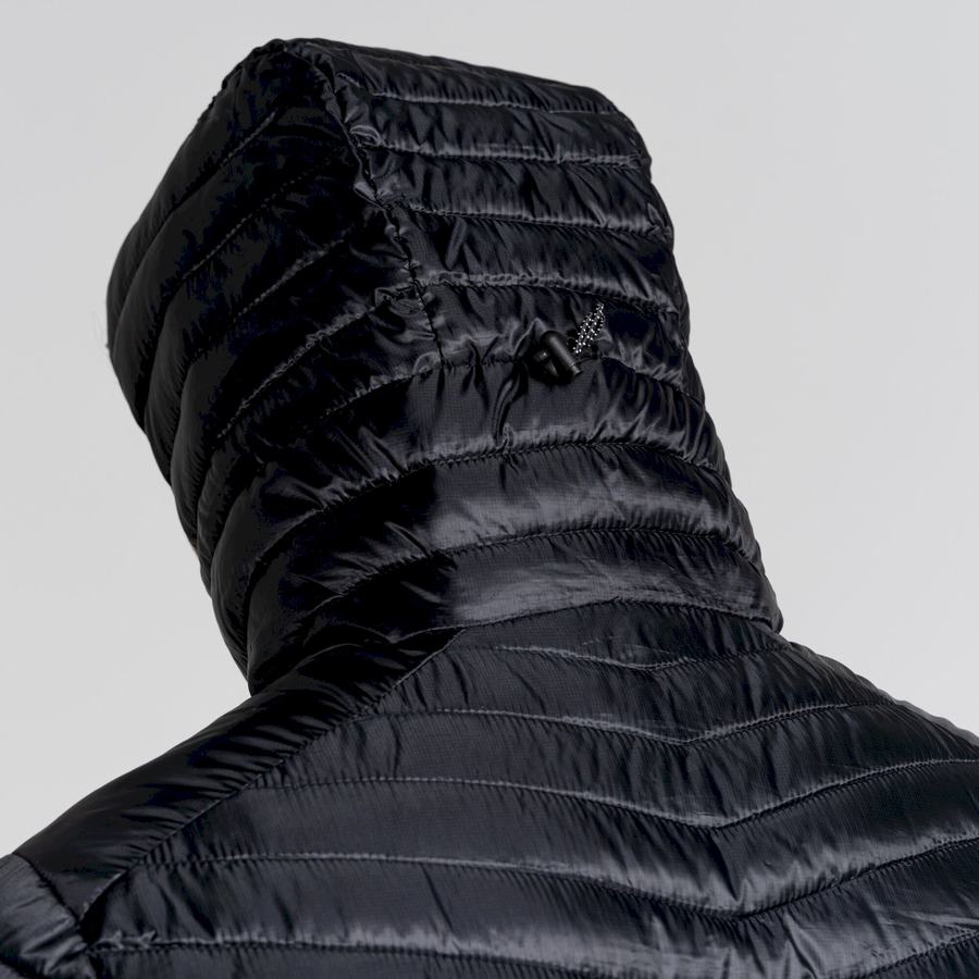 Black Craghoppers ExpoLite Insulated Hooded Men's Jackets | BCP1290SY