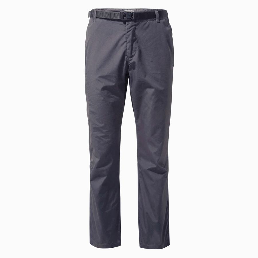 Black Craghoppers Kiwi Boulder Men's Trousers | DIK1418VM