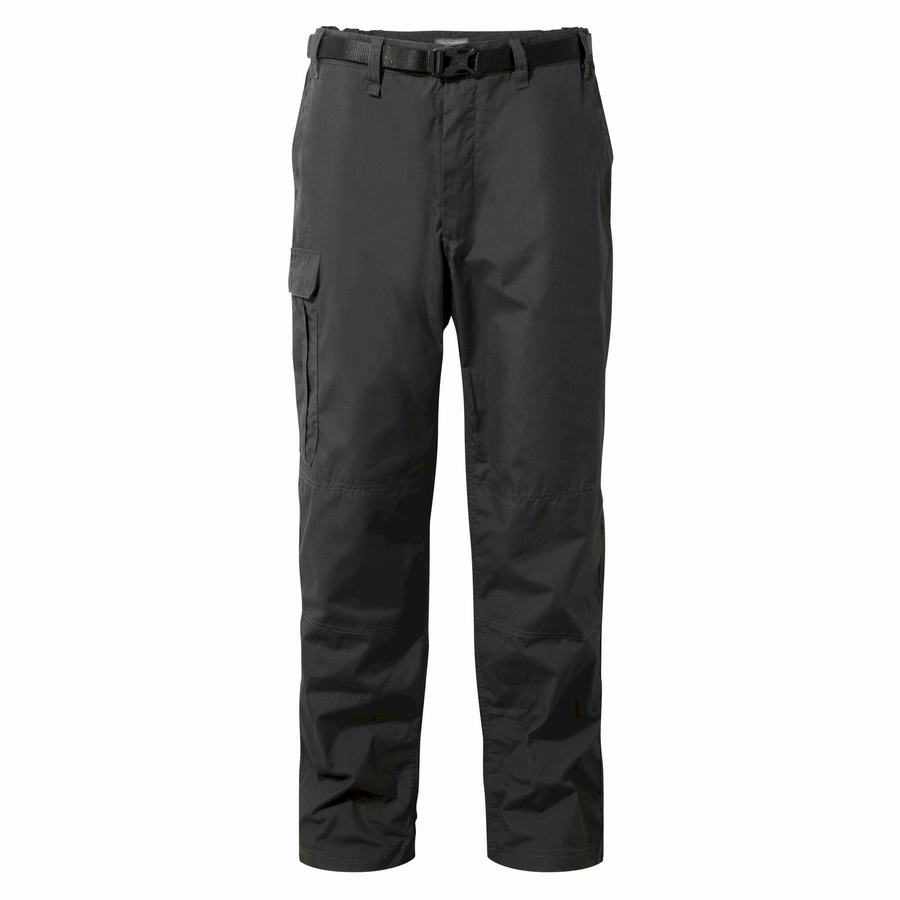 Black Craghoppers Kiwi Classic Men's Trousers | TND1626GG