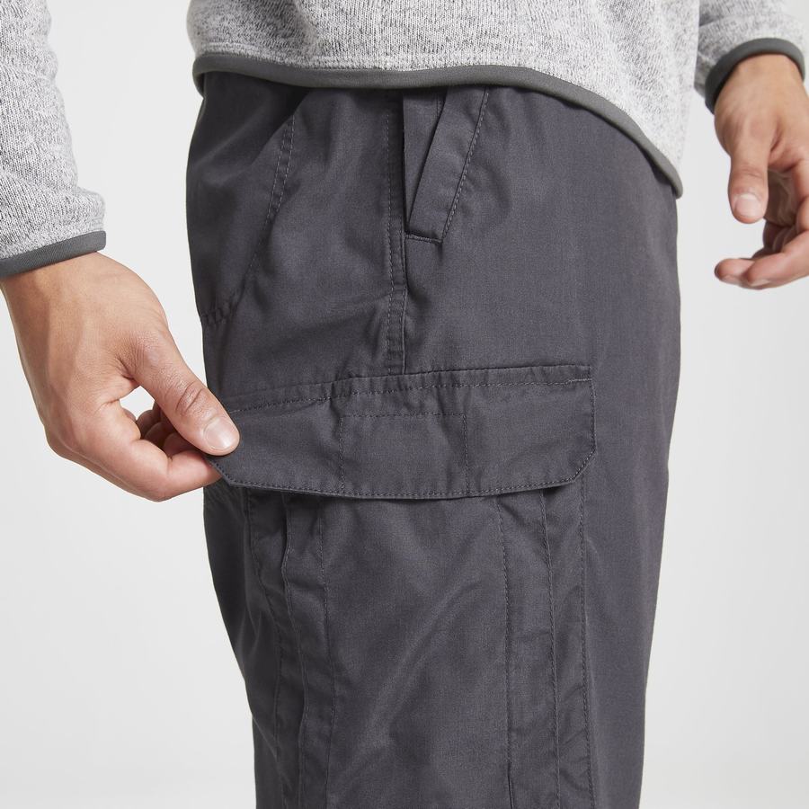 Black Craghoppers Kiwi Classic Men's Trousers | TND1626GG