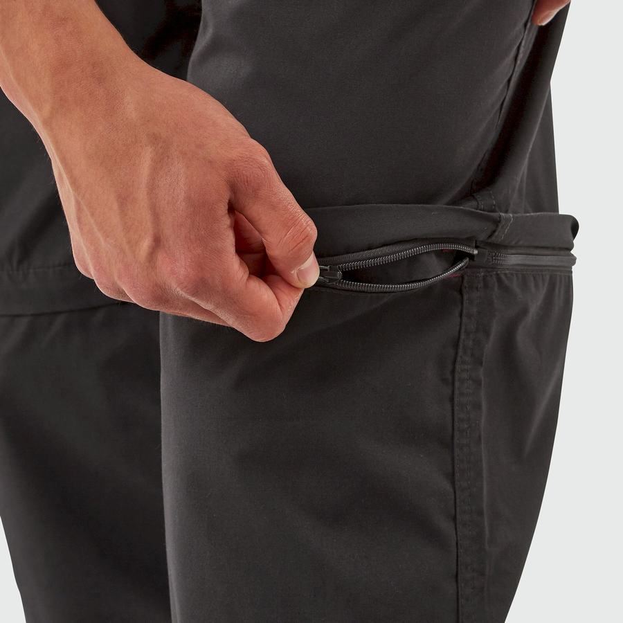 Black Craghoppers Kiwi Men's Trousers | EKB1772OP