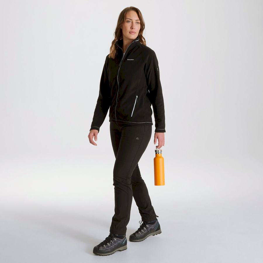 Black Craghoppers Kiwi Pro Softshell Women's Trousers | GHP8814NS