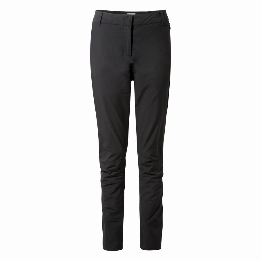 Black Craghoppers Kiwi Pro Waterproof Women's Trousers | KPW3959EA