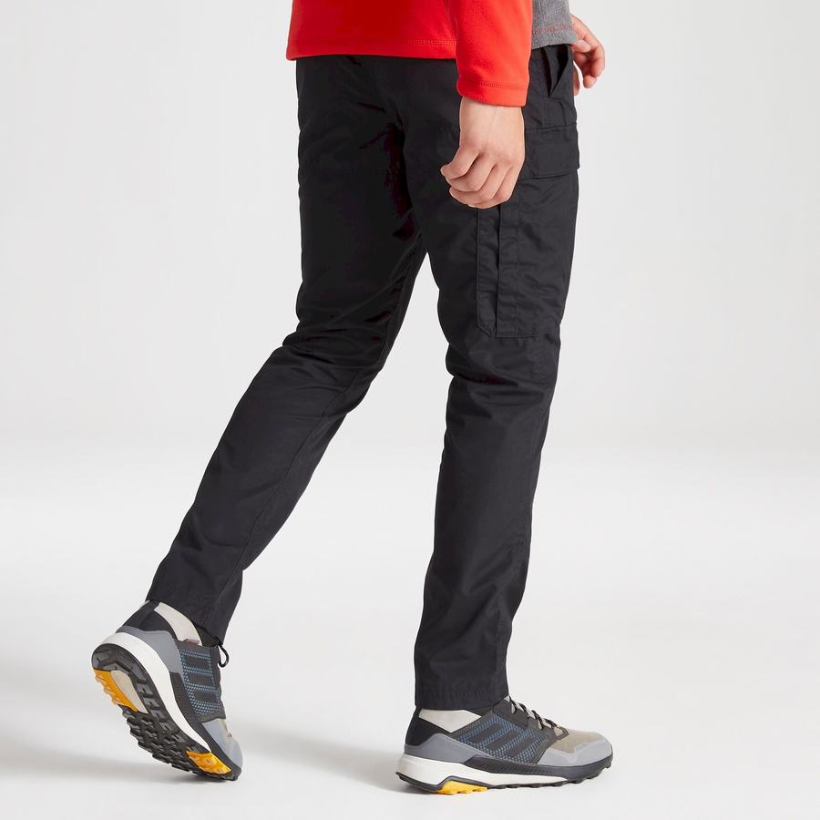 Black Craghoppers Kiwi Slim Men's Trousers | GDQ3448VG