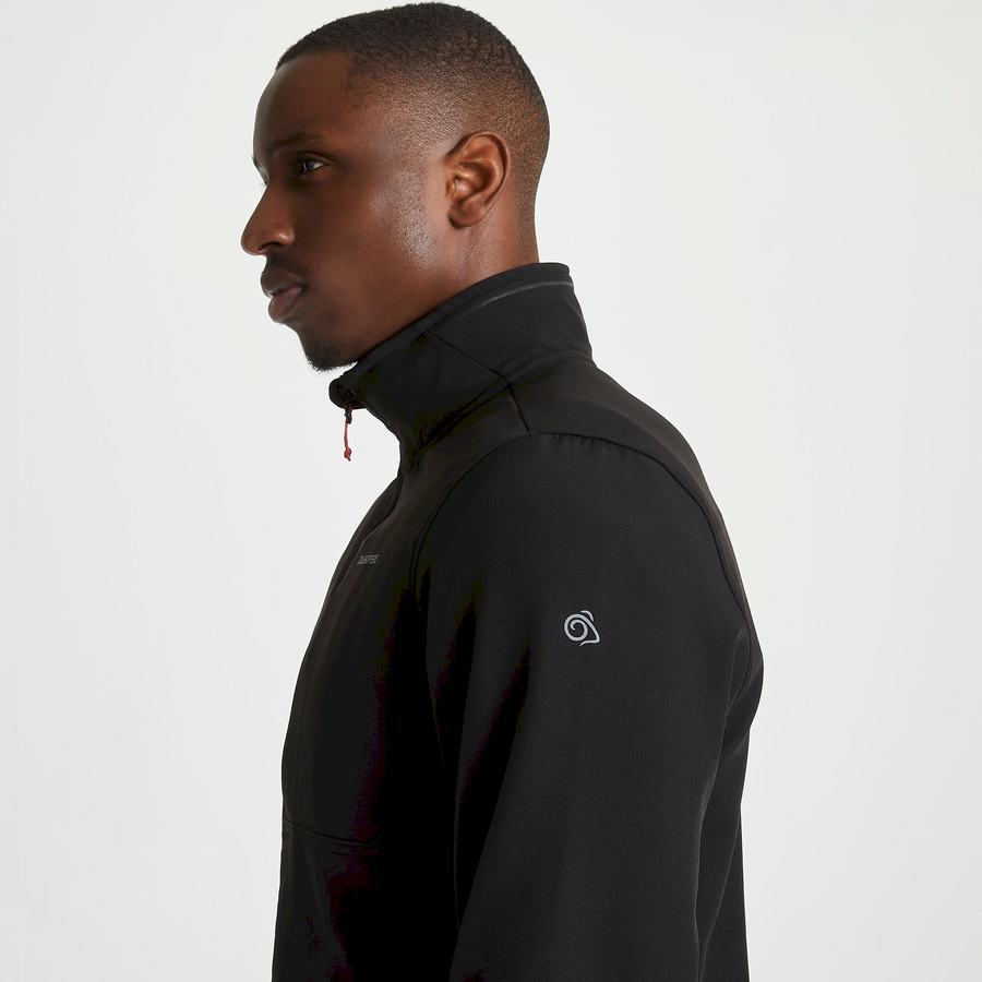 Black Craghoppers Lightweight Altis Men's Jackets | PMS2055ZX