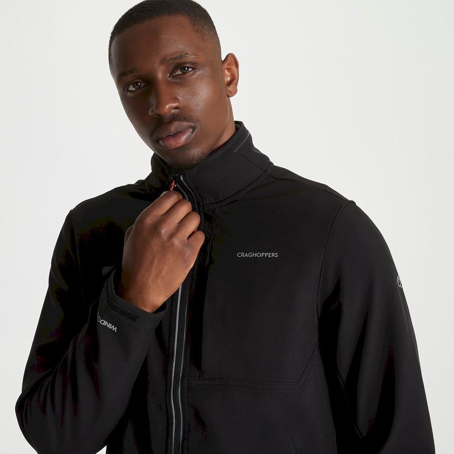 Black Craghoppers Lightweight Altis Men's Jackets | PMS2055ZX