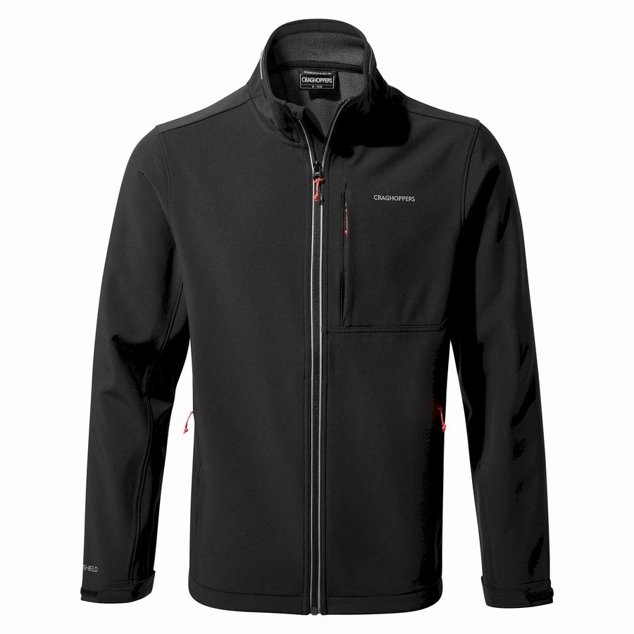 Black Craghoppers Lightweight Altis Men's Jackets | PMS2055ZX