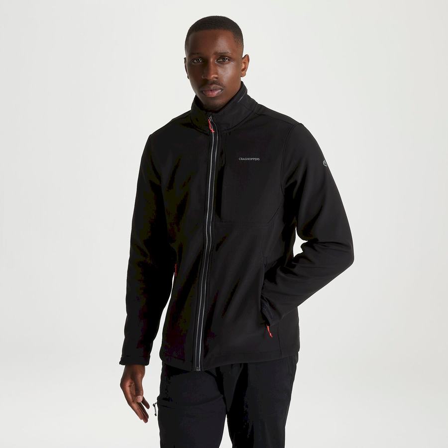 Black Craghoppers Lightweight Altis Men's Jackets | PMS2055ZX