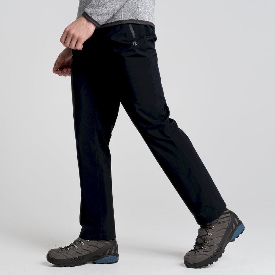 Black Craghoppers Nogales Gore-Tex Men's Trousers | IAP3168UG