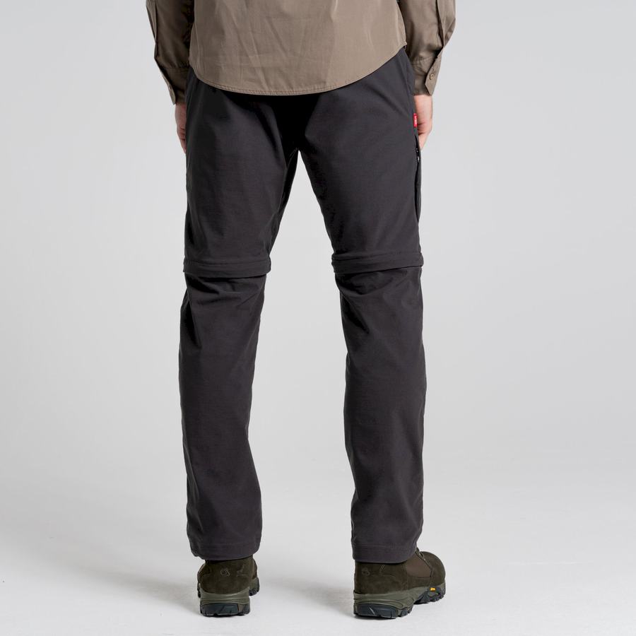 Black Craghoppers NosiLife Pro II Men's Trousers | RAB5654JC