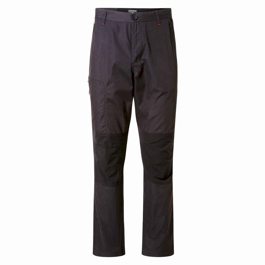 Black Craghoppers Verve Men's Trousers | MYJ7987HO