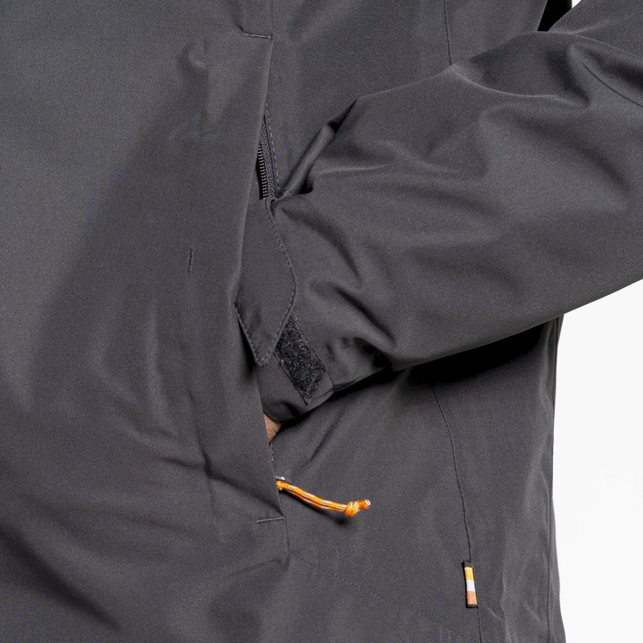 Black Craghoppers Waterproof Orion Men's Jackets | CHY743DU