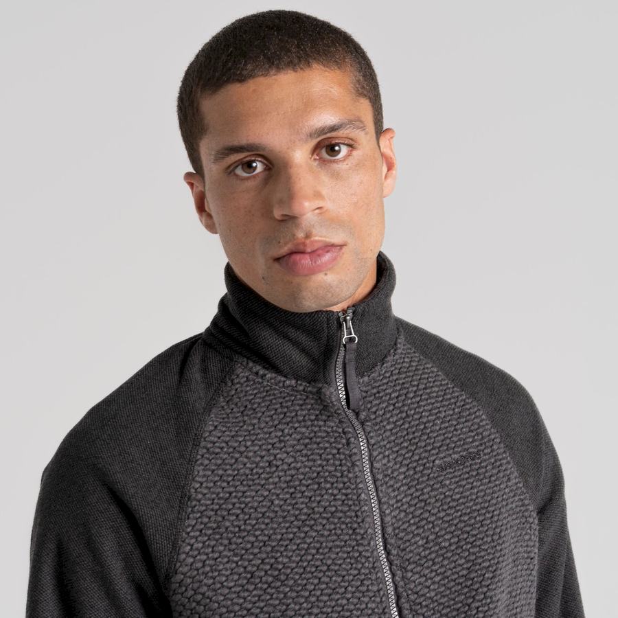 Black Grey Craghoppers Hector Men's Jackets | XCD4240PI