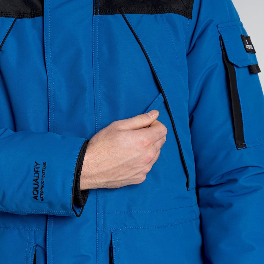 Blue Black Craghoppers Bishorn II Insulated Men's Jackets | PYY7297QJ