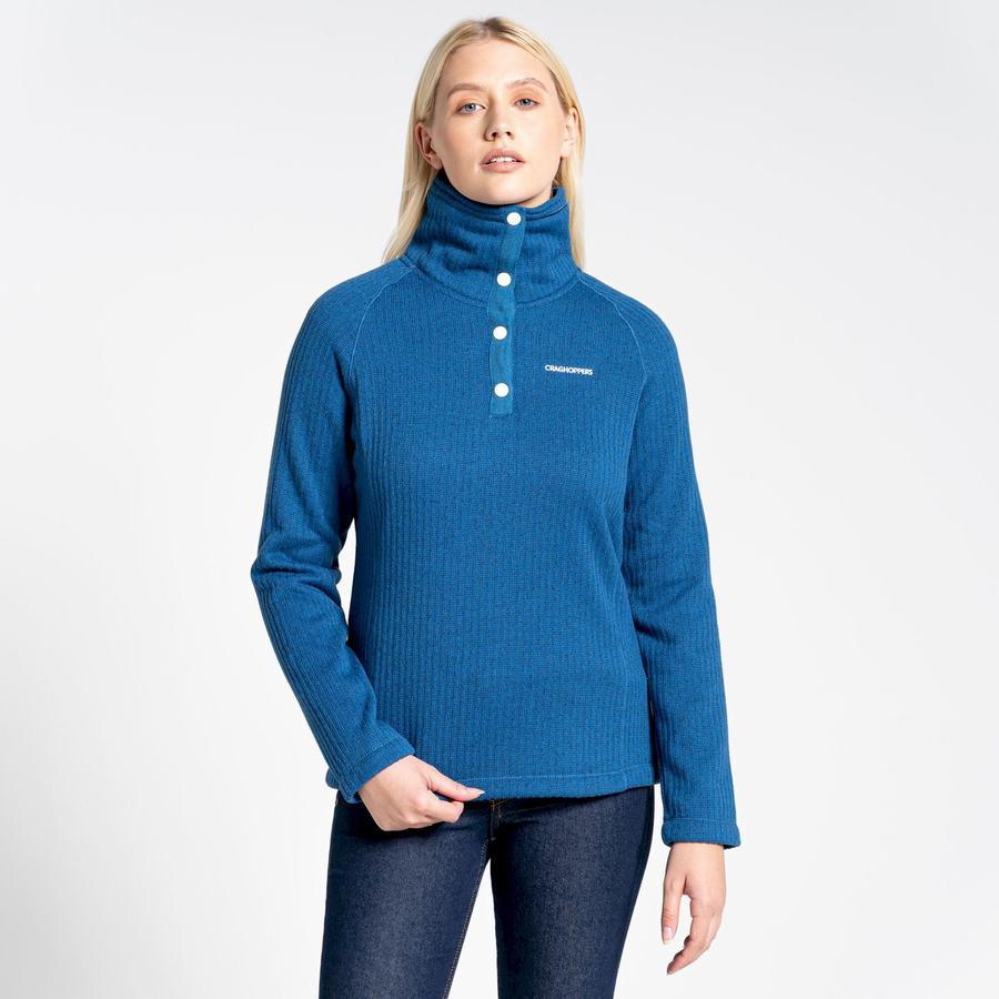 Blue Craghoppers Daphne Overhead Women's Sweaters | FII10014AY