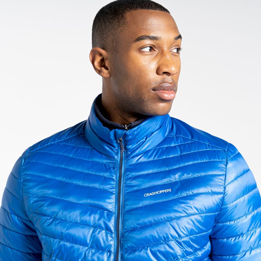 Blue Craghoppers Insulated ExpoLite Men's Jackets | AFH243QC