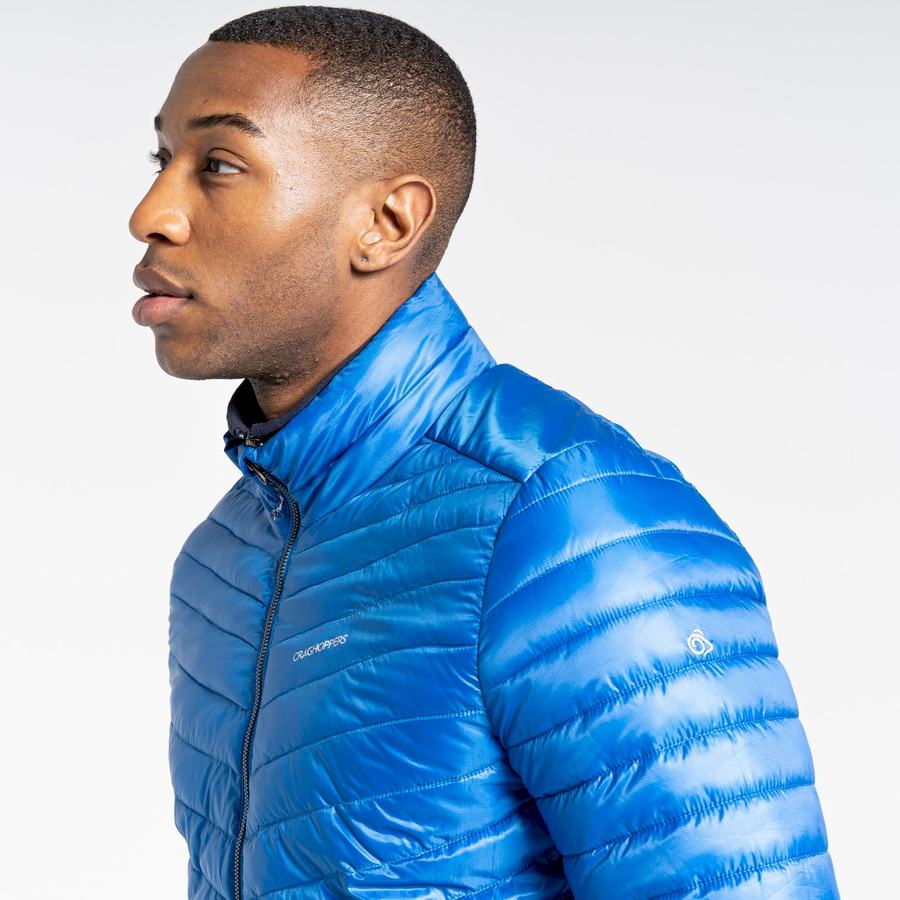 Blue Craghoppers Insulated ExpoLite Men's Jackets | AFH243QC