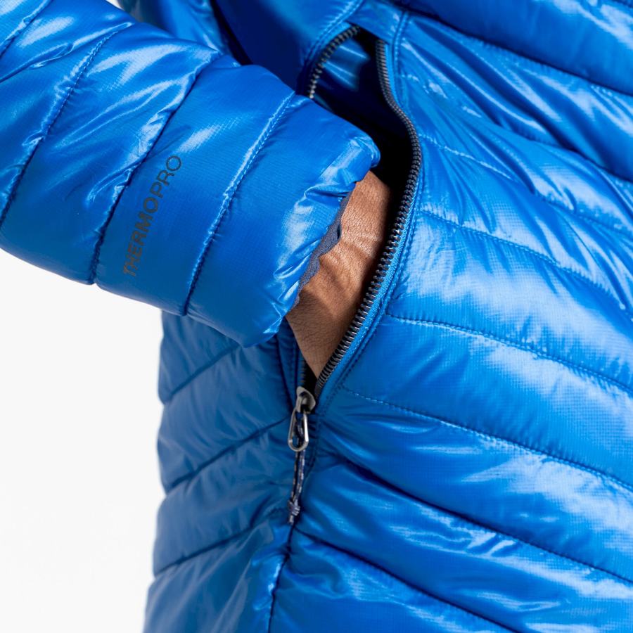 Blue Craghoppers Insulated ExpoLite Men's Jackets | AFH243QC