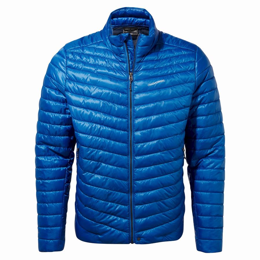 Blue Craghoppers Insulated ExpoLite Men\'s Jackets | AFH243QC