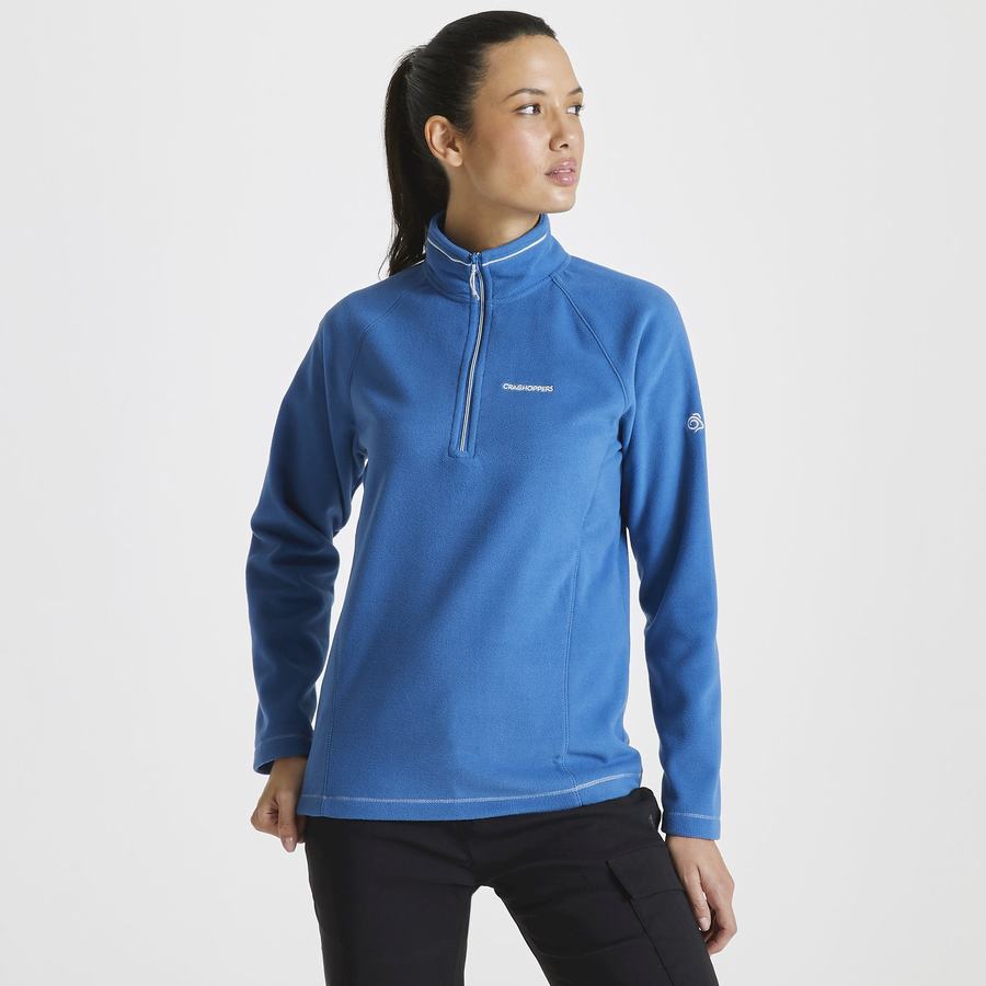 Blue Craghoppers Miska Half Zip Women's Sweaters | MBN2010GV