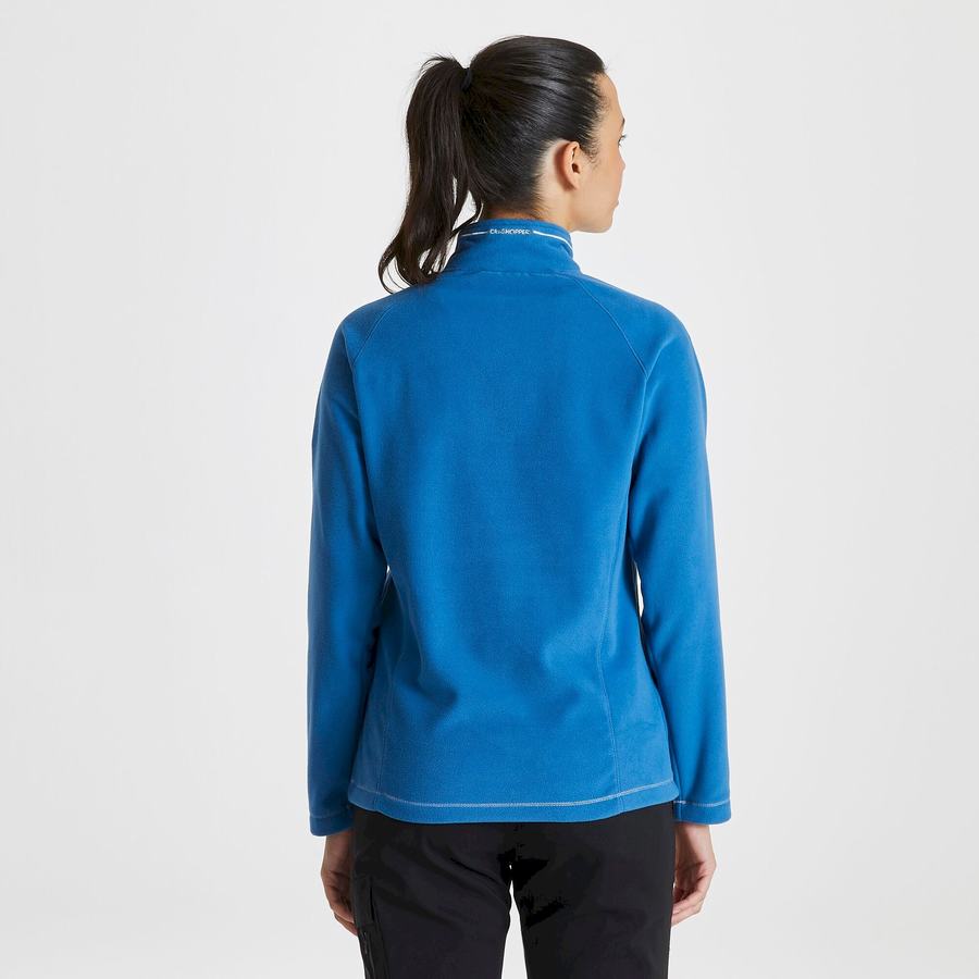 Blue Craghoppers Miska Half Zip Women's Sweaters | MBN2010GV